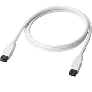 エレコム IEEE1394b/FireWireケーブル 9pin-9pin/2.0m IE-992WH