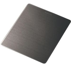 エレコム レーザー&光学式マウス対応 メタリックマウスパッド(ダークシルバー) MP-112BK