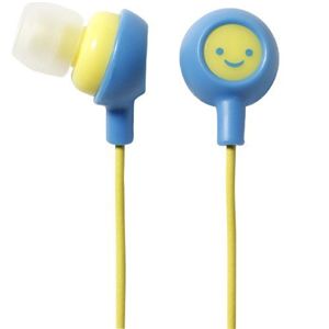 エレコム カナルタイプヘッドフォン(スマイル1) EHP-IN10F1