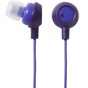 エレコム カナルタイプヘッドフォン(パープル) EHP-IN10PU