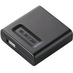 エレコム iPod 2009/AC充電器/USB/ブラック AVA-ACUBK