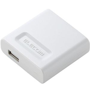 エレコム iPod 2009/AC充電器/USB/ホワイト AVA-ACUWH