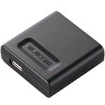 エレコム Walkman/AC充電器/USB/ブラック AVS-ACUBK