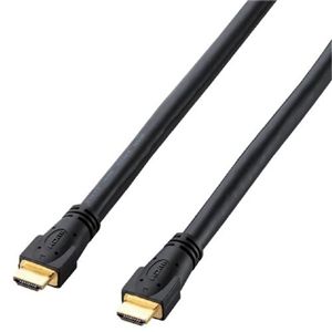 エレコム カテゴリー2対応 ハイスピードHDMIケーブル/10.0m/ブラック DH-HD13A100BK
