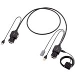 エレコム パソコン切換器/USB接続/KVM・USB/ケーブル型 KVMP-CUN