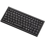 エレコム Bluetooth 83配列 フルキーボード/パンタグラフ方式/コンパクトサイズ(ブラック) TK-FBP013BK