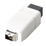 エレコム コネクタ変換アダプタ/IEEE1394/4pin-9pin AD-IE4FT9M