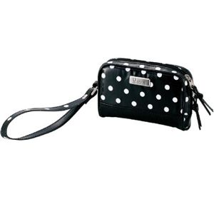 エレコム U-styleデジタルカメラケース/水玉/ブラック DGB-049BK