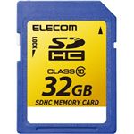 エレコム SDHCメモリーカード クラス10/32GB MF-FSDH32GC10