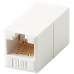 エレコム CAT6A対応 コンパクトRJ45延長コネクタ LD-RJ45JJ6AY2