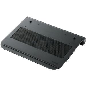 エレコム 冷え冷えクーラー/アルミ/ダブルファン/USBポート付/12.1?15.4インチW対応/ブラック SX-CL11BK