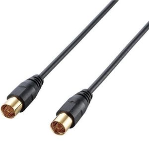 エレコム アンテナケーブル(ストレート-ストレート) 7m ブラック AV-ATSS70BK