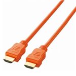 エレコム ゲーム用HDMIケーブル (タイプA・19ピン)-(タイプA・19ピン) 1.5m オレンジ DH-GMHD14E15DR