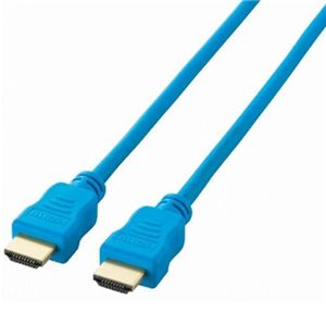 エレコム ゲーム用HDMIケーブル (タイプA・19ピン)-(タイプA・19ピン) 2.0m ブルー DH-GMHD14E20BU