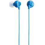 エレコム カナルタイプヘッドホン ブルー EHP-IN20BU