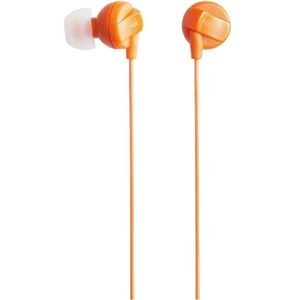 エレコム カナルタイプヘッドホン オレンジ EHP-IN20DR