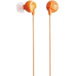 エレコム カナルタイプヘッドホン オレンジ EHP-IN20DR
