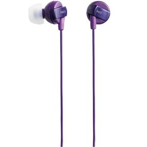 エレコム カナルタイプヘッドホン パープル EHP-IN20PU