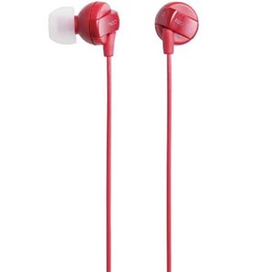 エレコム カナルタイプヘッドホン レッド EHP-IN20RD
