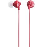 エレコム カナルタイプヘッドホン レッド EHP-IN20RD
