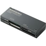 エレコム ケーブル収納46+2メディア対応カードリーダ ブラック MR-C23BK