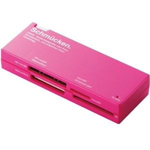 エレコム ケーブル収納46+2メディア対応カードリーダ ピンク MR-C23PN
