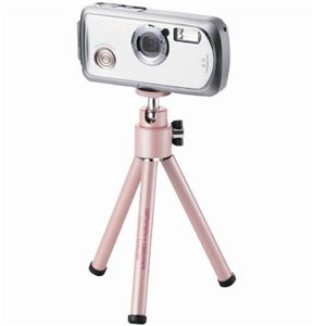 エレコム デジカメ用三脚/グラフギア/ピンク DGT-014PN