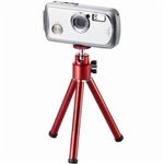 エレコム デジカメ用三脚/グラフギア/レッド DGT-014RD