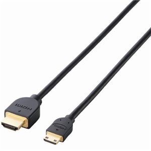 エレコム イーサネット対応HDMI-Miniケーブル(A-C)/1.0m DH-HD14EM10BK