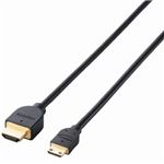 エレコム イーサネット対応HDMI-Miniケーブル(A-C)/1.0m DH-HD14EM10BK
