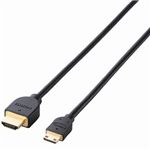 エレコム イーサネット対応HDMI-Miniケーブル(A-C)/3.0m DH-HD14EM30BK