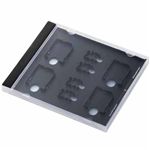 エレコム メモリカードケース/アルバム/ブラック CMC-07BK