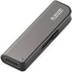 エレコム USBメモリ 8GB/暗号化セキュリティ/Windows ReadyBoost対応/スライド式(ブラック) MF-ENU208GBK