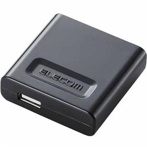 エレコム スマートフォン用AC充電器/USB/ブラック MPS-X10ACUBK