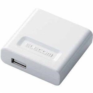 エレコム スマートフォン用AC充電器/USB/ホワイト MPS-X10ACUWH