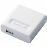 エレコム スマートフォン用AC充電器/USB/ホワイト MPS-X10ACUWH