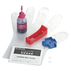 エレコム キヤノン用 詰め替えインク THC-7M4N