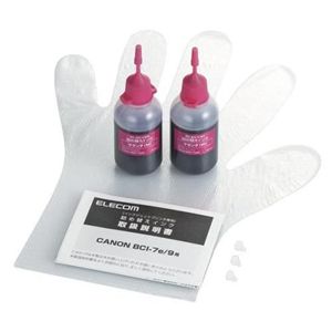 エレコム キヤノン用 詰め替えインク THC-7M8N