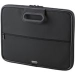 エレコム ZEROSHOCK/取って付き/～13.3インチワイド/ブラック ZSB-IBH002BK