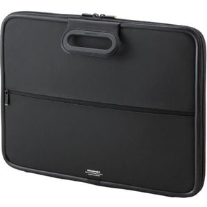 エレコム ZEROSHOCK/取って付き/~16.4インチワイド/ブラック ZSB-IBH003BK