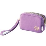 エレコム U-styleデジタルカメラケース/小花/パープル DGB-052PU