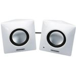 エレコム Bevel shaped PCスピーカー/6W/2ch/ホワイト MS-P03AWH