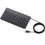 エレコム メンブレン式キーボード/ゲーム用/82キー/Sサイズ/ブラック TK-GMFCM006BK