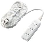 エレコム シャッタータップ/4口/5m/ホワイト T-ST01-22450WH