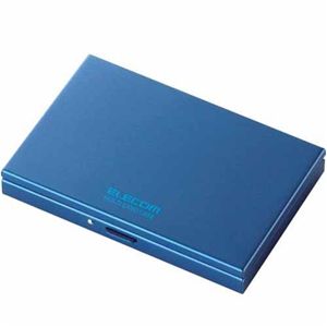 エレコム メモリカードケース/マルチタイプ(ブルー) CMC-08BU