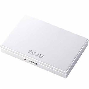 エレコム メモリカードケース/マルチタイプ/シルバー CMC-08SV