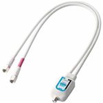 エレコム アンテナ分波器(ケーブル一体型タイプ) DH-ATSPW50