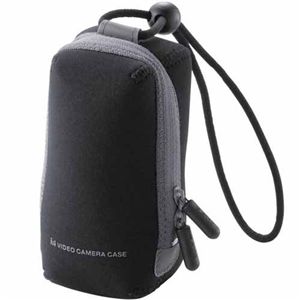 エレコム コンパクトデジタルビデオカメラケース/コンパクトタイプ(ブラック) DVB-013BK
