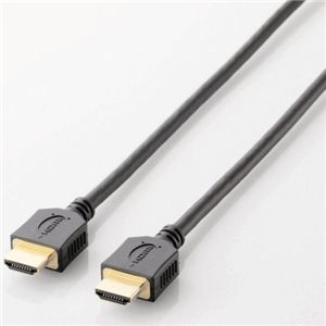 エレコム HDMIケーブル/イーサネット対応/2m/ブラック CAC-HD14E20BK