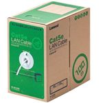 エレコム RoHS対応LANケーブル/CAT5E/100m/ホワイト/簡易パッケージ LD-CT/WH100/RS
